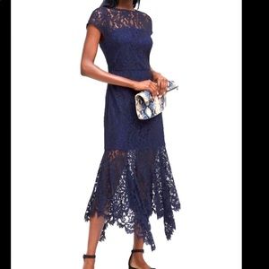 NWOT Banana Republic Lace Over Dress